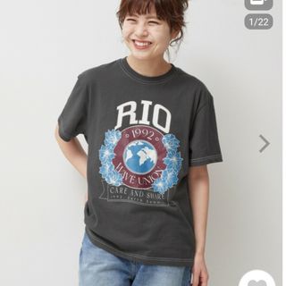 スピックアンドスパン(Spick & Span)のスピックアンドスパンウェーブユニオンriotシャツ新品未使用！チルキー3645様(Tシャツ(半袖/袖なし))