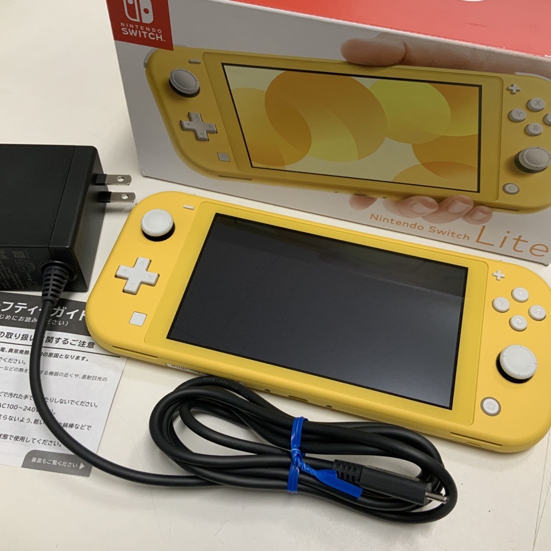 超美品 Nintendo スイッチライト Switch Lite イエローゲーム0435343g