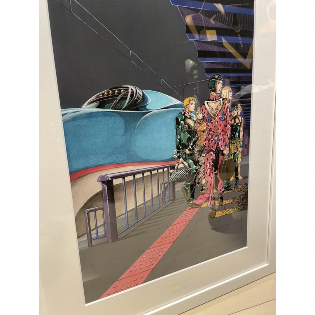 再出品】JOJO 高級複製原画 荒木飛呂彦原画展 キービジュアル はてな 再出品】JOJO 高級複製原画 荒木飛呂彦原画展 キービジュアル はてな