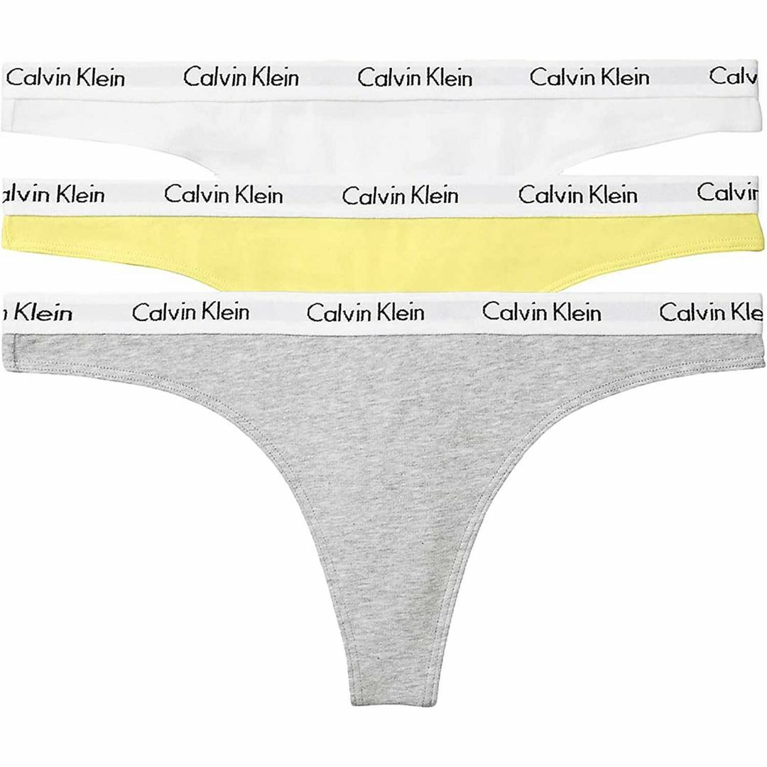 Calvin Klein(カルバンクライン)の新品(Calvin Klein) Women Thongs３枚パックUS-S レディースの下着/アンダーウェア(ショーツ)の商品写真