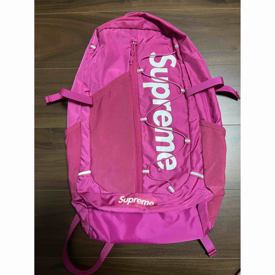 Supreme(シュプリーム)の17ss Supreme Backpack PINK メンズのバッグ(バッグパック/リュック)の商品写真