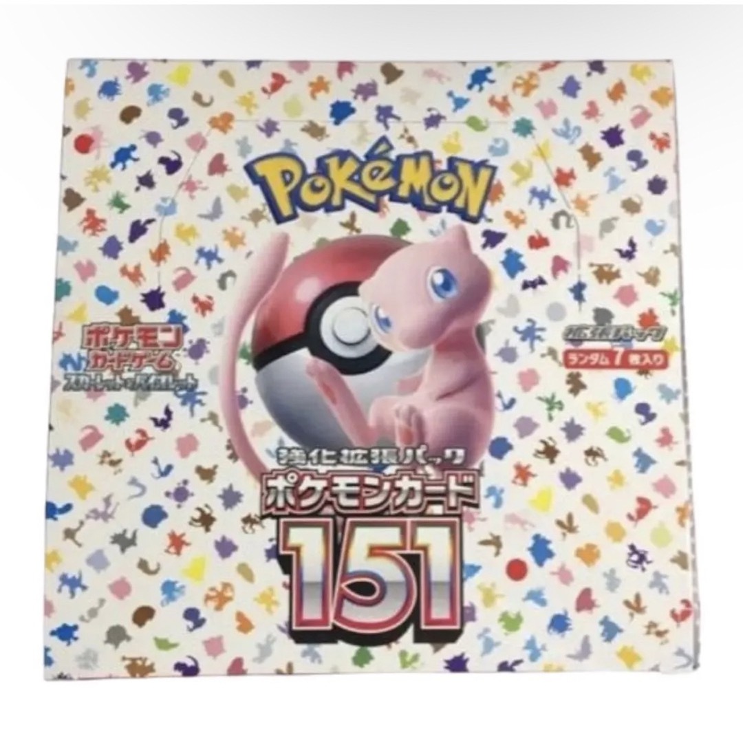 ポケモンカード　151 シュリンク無し　BOX エンタメ/ホビーのトレーディングカード(Box/デッキ/パック)の商品写真