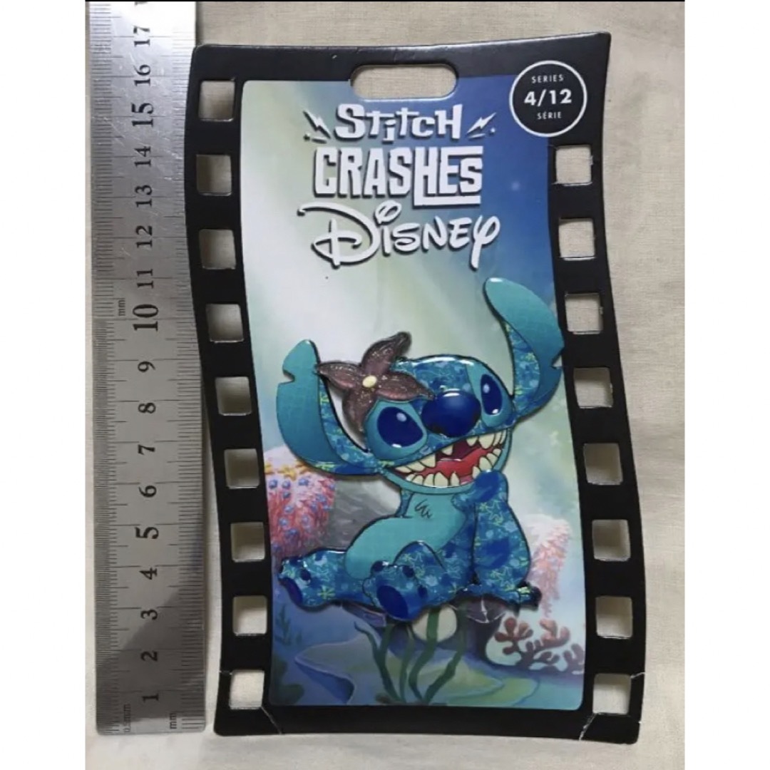Disney - ディズニー スティッチ アリエル ピン 4月 マンスリー