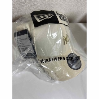 NEW ERA - ニューエラ ゴールドミニメタル キャップ アイボリー