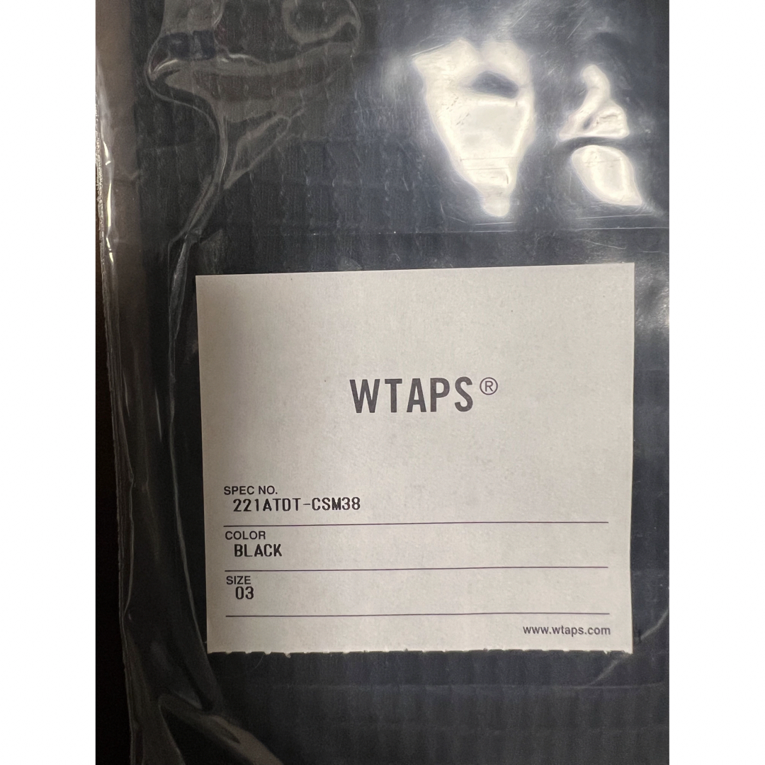 22ss WTAPS GHILL / SS / COTTON BLACK L