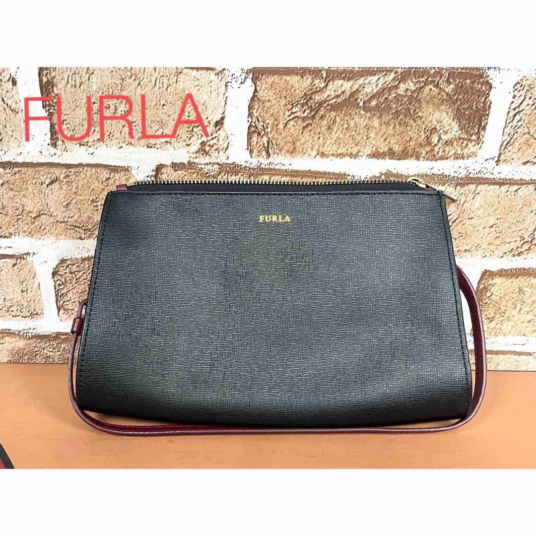 ✨超美品 ✨FURLA ミニ ハンドバッグ クラッチバッグ