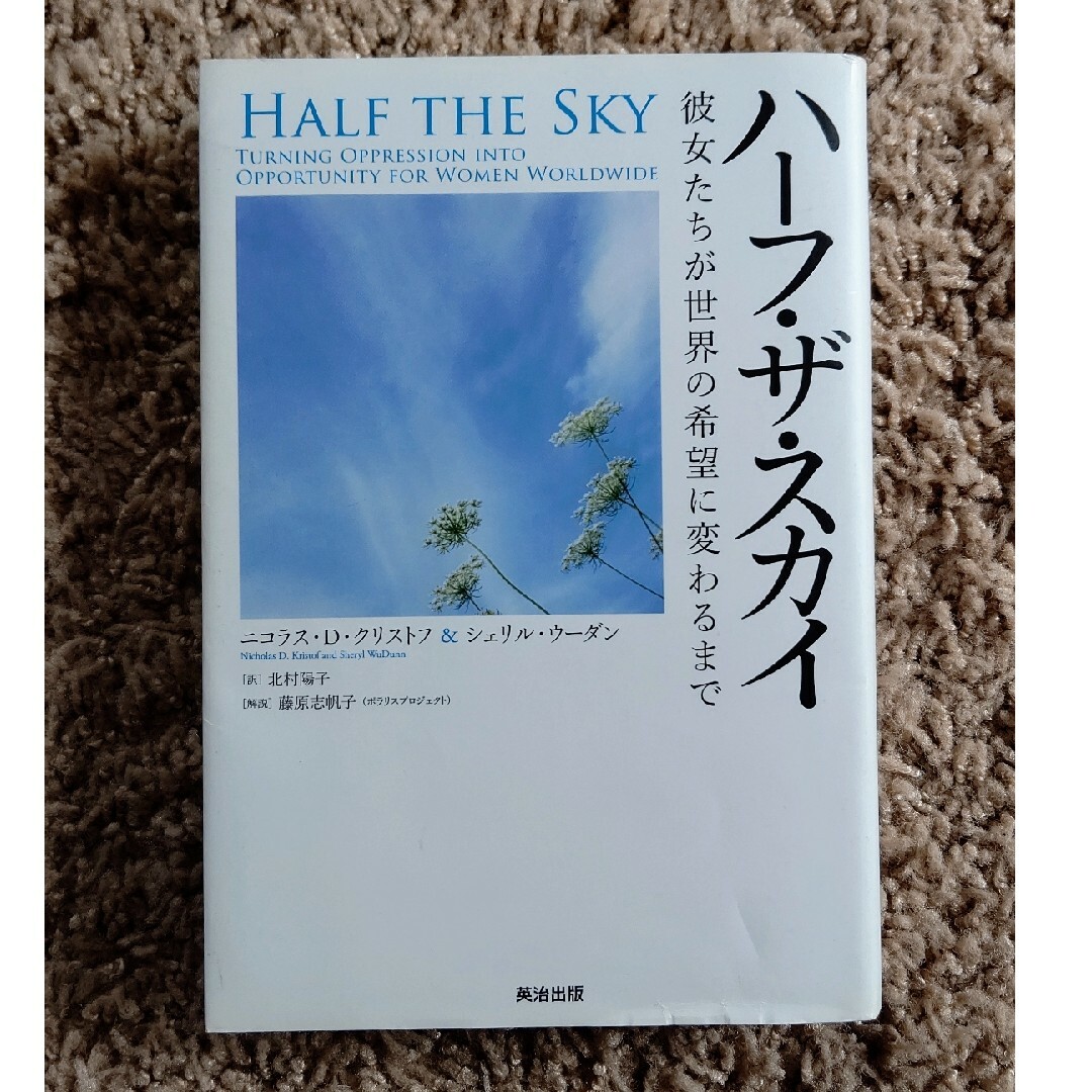 ハ－フ・ザ・スカイ 彼女たちが世界の希望に変わるまで エンタメ/ホビーの本(人文/社会)の商品写真