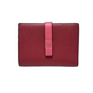 ロエベ(LOEWE)のロエベ 財布 バーティカル ウォレット ミディアム ピンク レディース(財布)