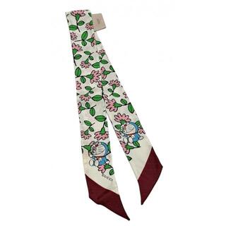 グッチ(Gucci)のグッチ スカーフ ドラえもん リボンスカーフ 656611 シルク製(バンダナ/スカーフ)