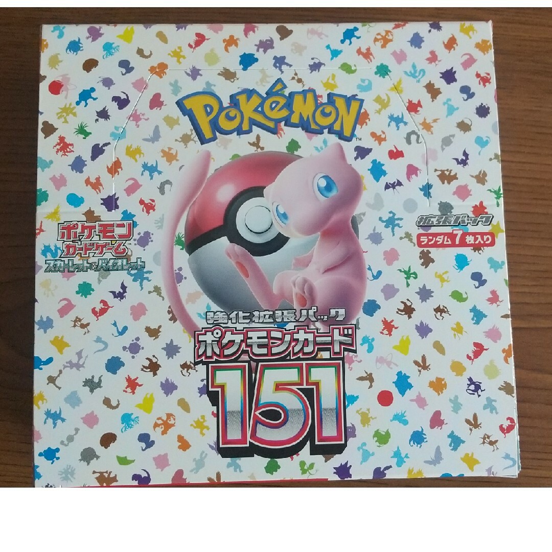 ポケモンカード 151 BOX ボックス シュリンク無し 未開封の通販 by
