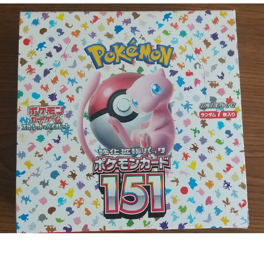 ポケモンカード 151 BOX ボックス シュリンク無し 未開封の通販 by ...