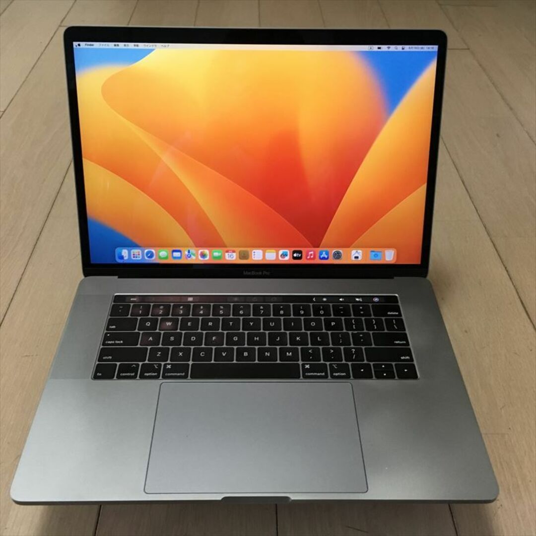 18日まで 891) MacBook Pro 15インチ 2018-512GB