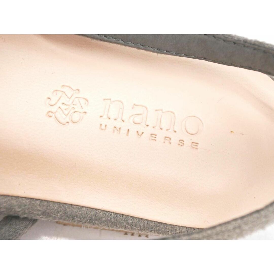 nano・universe(ナノユニバース)のnano universe ナノユニバース サンダル size37（24ｃｍくらい）/グレー  ■◆ レディース レディースの靴/シューズ(サンダル)の商品写真