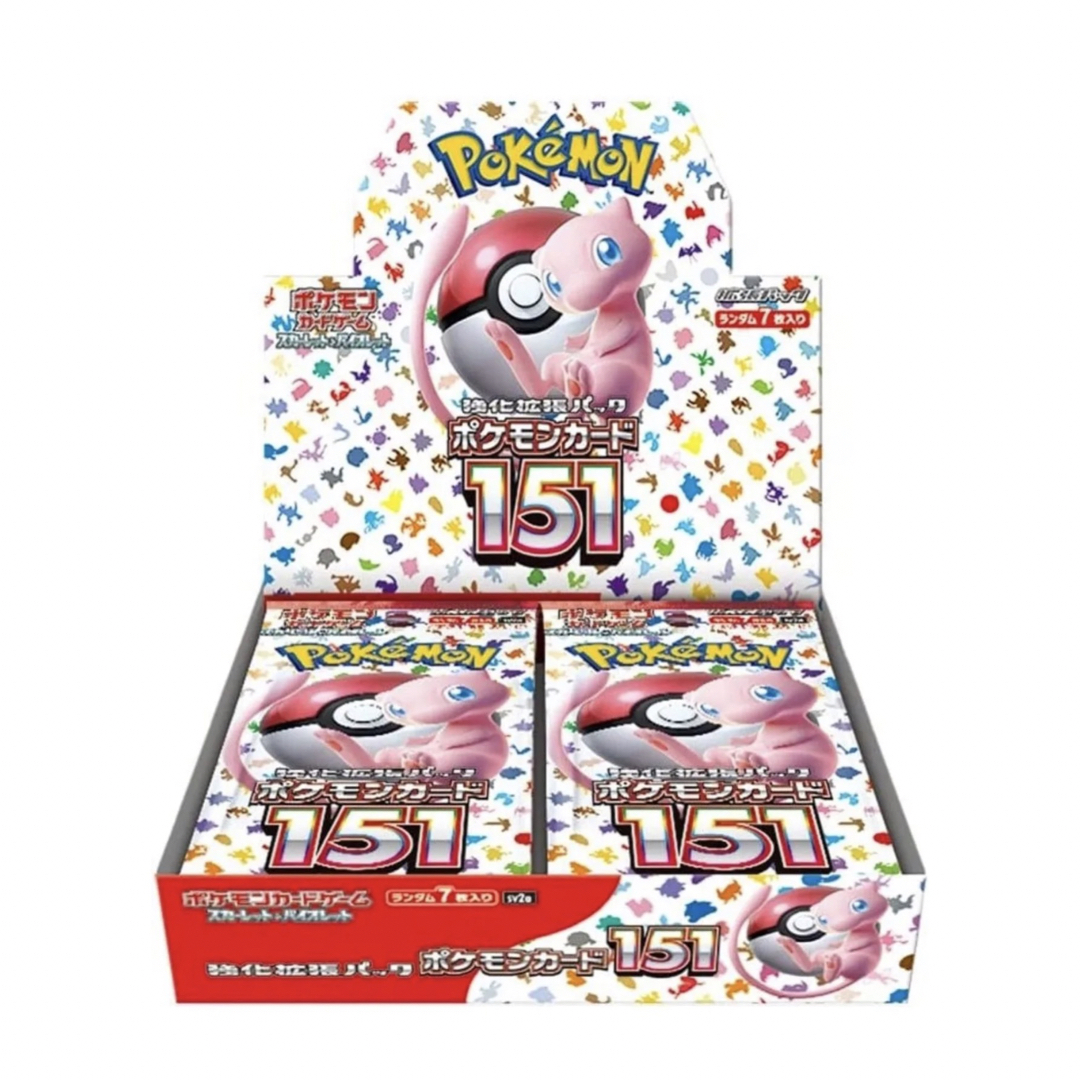 ポケモンカード 151 BOX4個セット