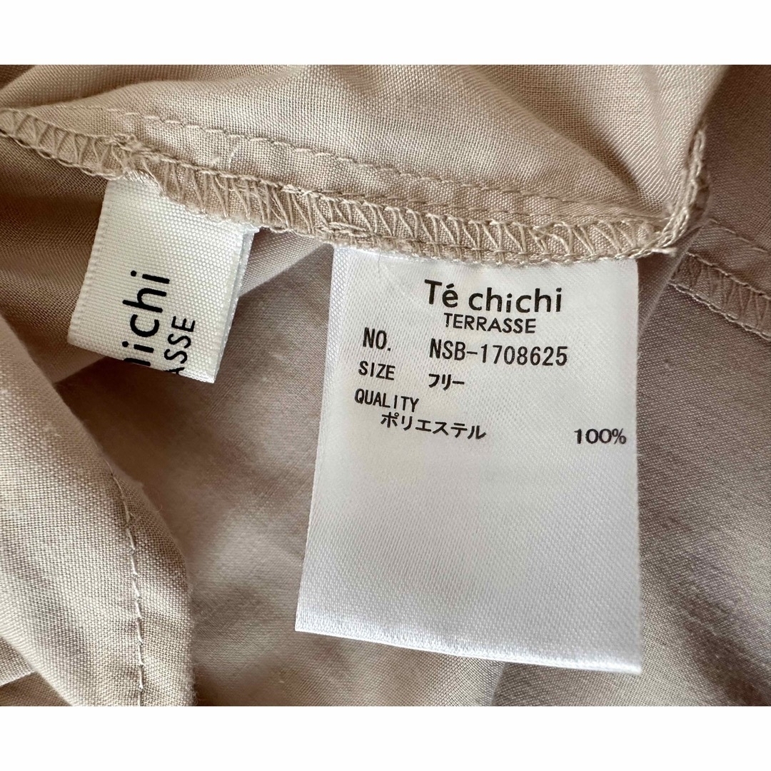 Techichi(テチチ)のテチチテラス　前後2way 袖フリル半袖ブラウス レディースのトップス(シャツ/ブラウス(半袖/袖なし))の商品写真
