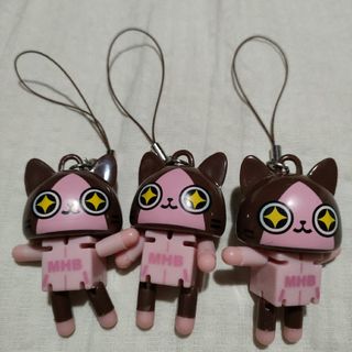 カプコン(CAPCOM)のモンスターハンター　すき家　コラボ　キーホルダー　マスコット　猫　ネコ　ねこ(ゲームキャラクター)