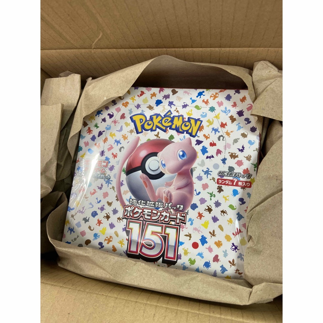 新品シュリンク ポケモンカード スカーレット＆バイオレット 151 BOX