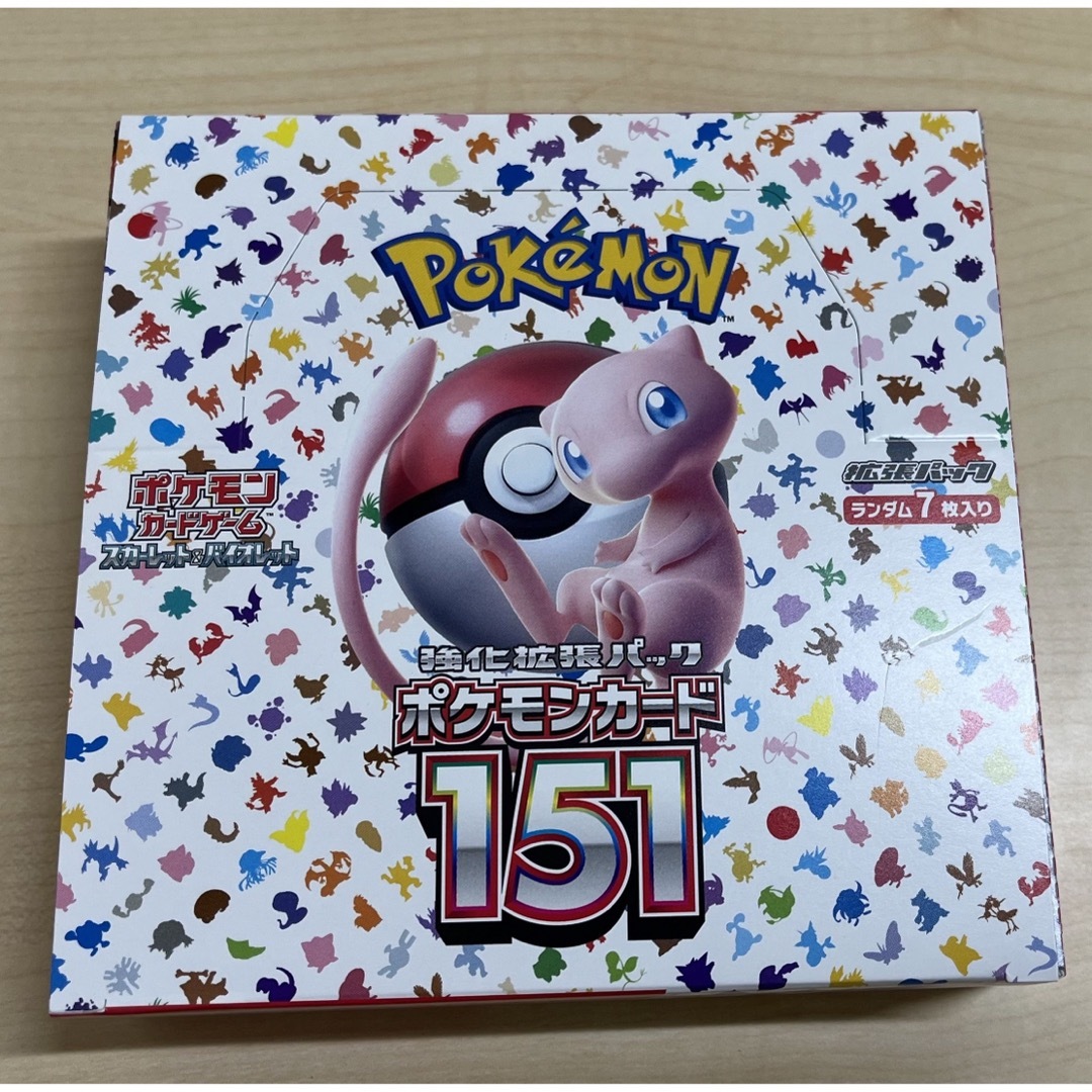 ポケモンカード 151 BOX ゲオ購入 シュリンクなし - Box/デッキ/パック