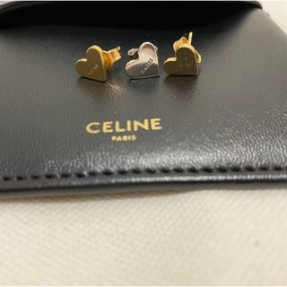 セリーヌ(celine)のセリーヌ　ハートピアス　(ピアス)