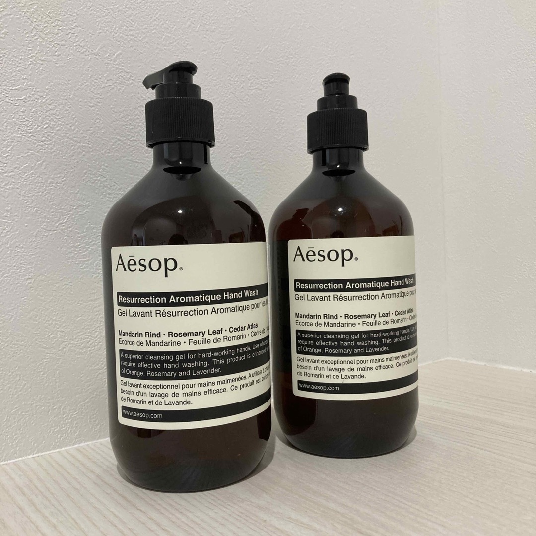 Aesop - Aesop レスレクション ハンドウォッシュ 500ml 本体× 2本の ...