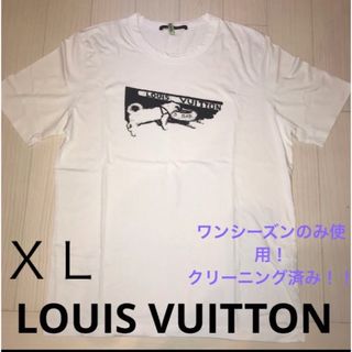 LOUIS VUITTON - 【ルイ・ヴィトン 】使用ワンシーズンのみ!白Tシャツ