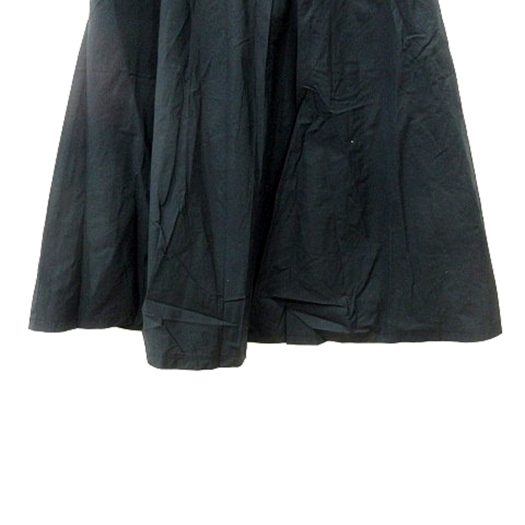 LACOSTE(ラコステ)のラコステ LACOSTE フレアスカート ミモレ ロング 40 黒 ブラック レディースのスカート(ロングスカート)の商品写真