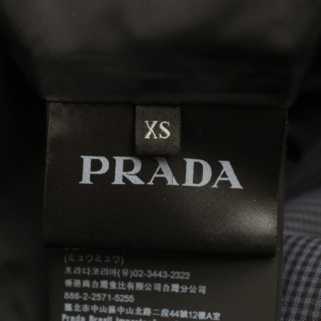 【美品】PRADA プラダ ブラックナイロンコート 44サイズ