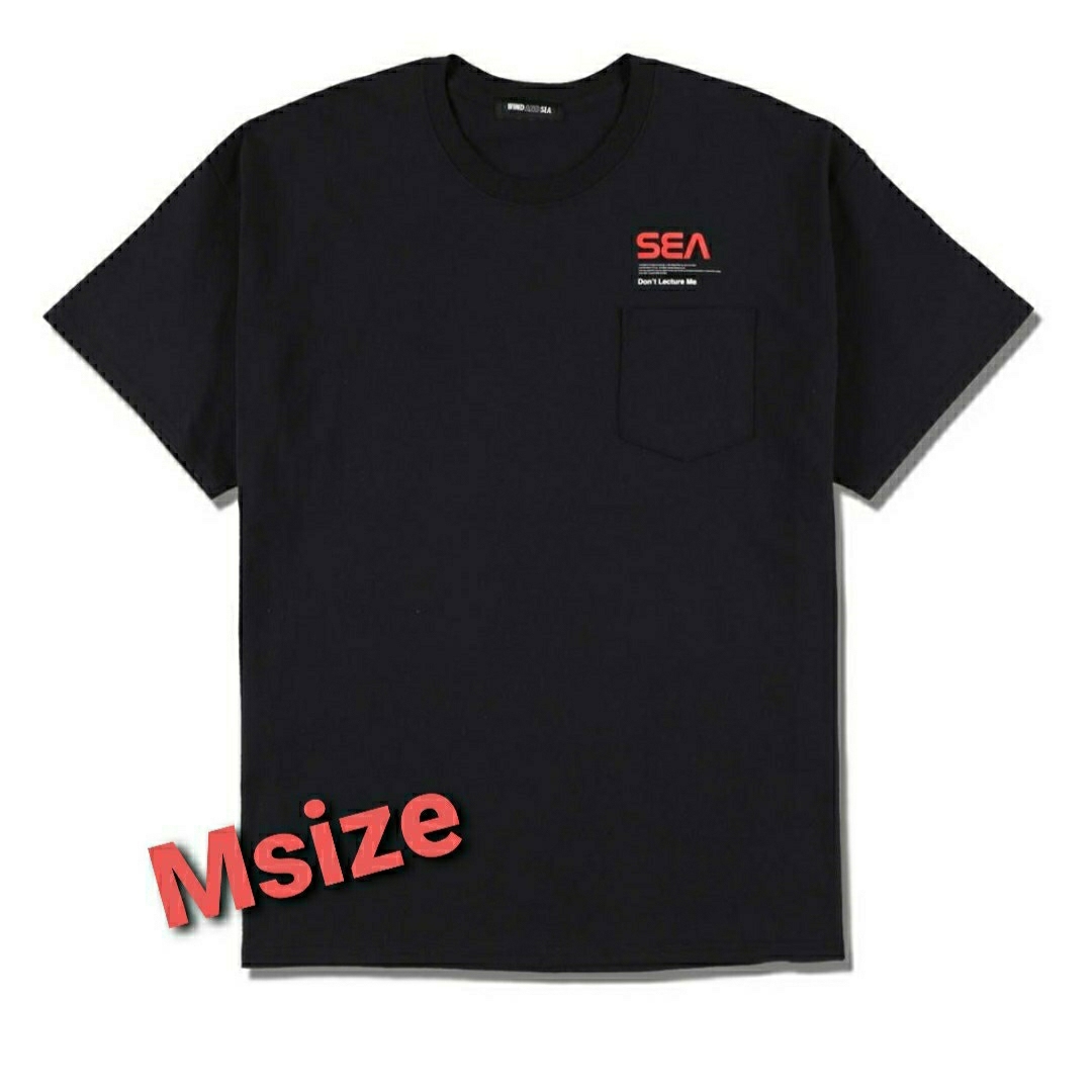 【新品・未使用】SEA (SPC) POCKET T-SHIRT 黒 Tシャツ