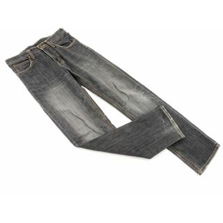 ラングラー(Wrangler)のWrangler ラングラー USED加工 デニムパンツ size28/グレー ■■ メンズ(デニム/ジーンズ)