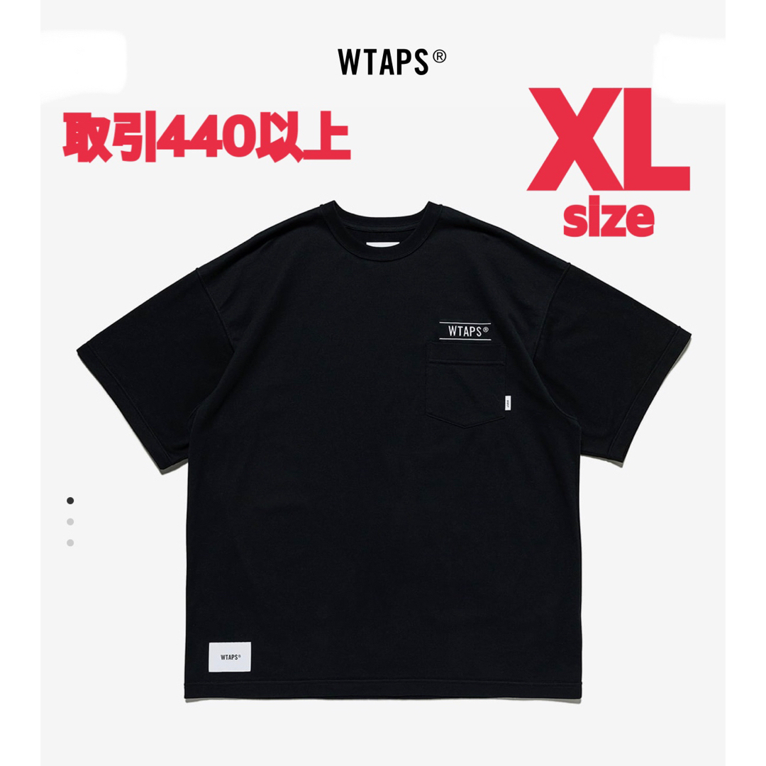 WTAPS 23SS SAC 02 SS POCKET TEE BLACK XL