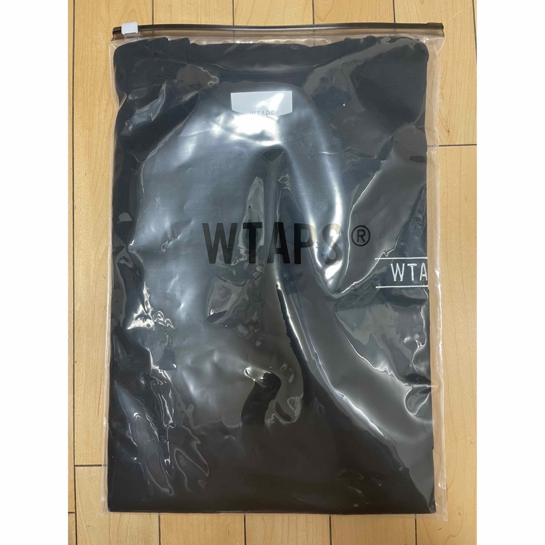 【美品】  WTAPS / ダブルタップス | 2023SS | SAC 02 / SS / COTTON. CREVASSE  / ポケット Tシャツ | 1 | BLACK | メンズ