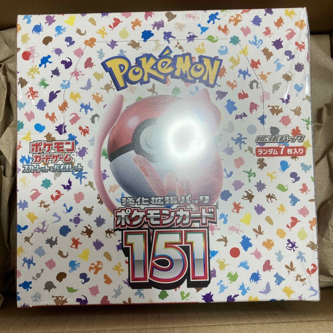 ポケモンカード151 シュリンク付きボックス - Box/デッキ/パック