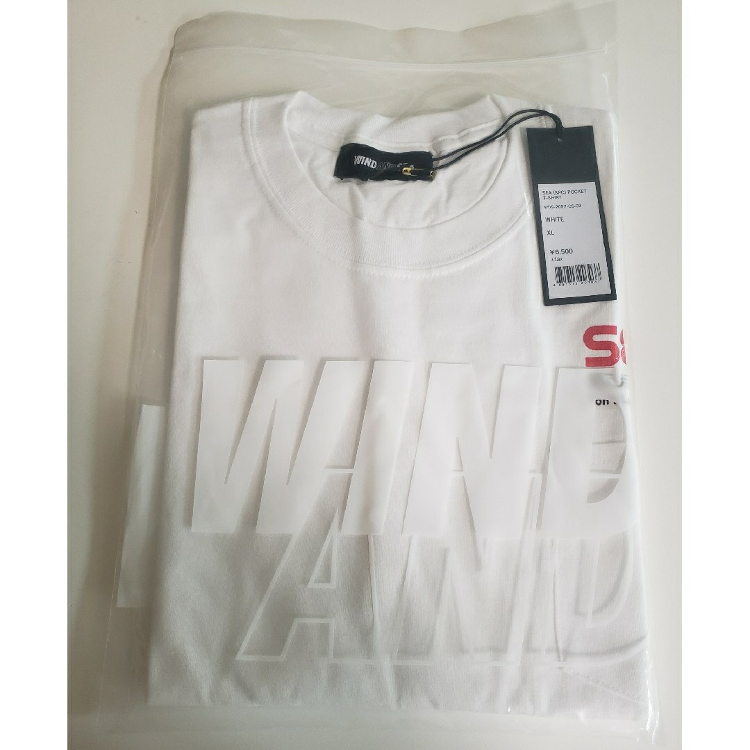 【新品・未使用】SEA (SPC) POCKET T-SHIRT 白 Tシャツ