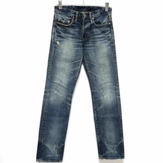HYSTERIC GLAMOUR - ヒステリックグラマー リペア加工 スタッズ デニム