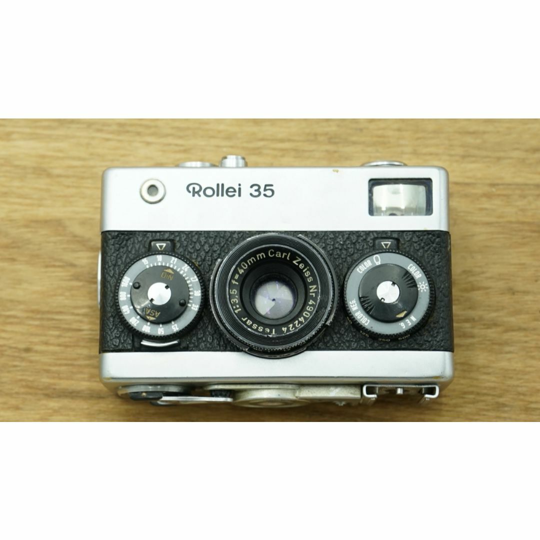 8323 やや訳アリ Rollei 35 露出計OK ドイツ製 シルバー