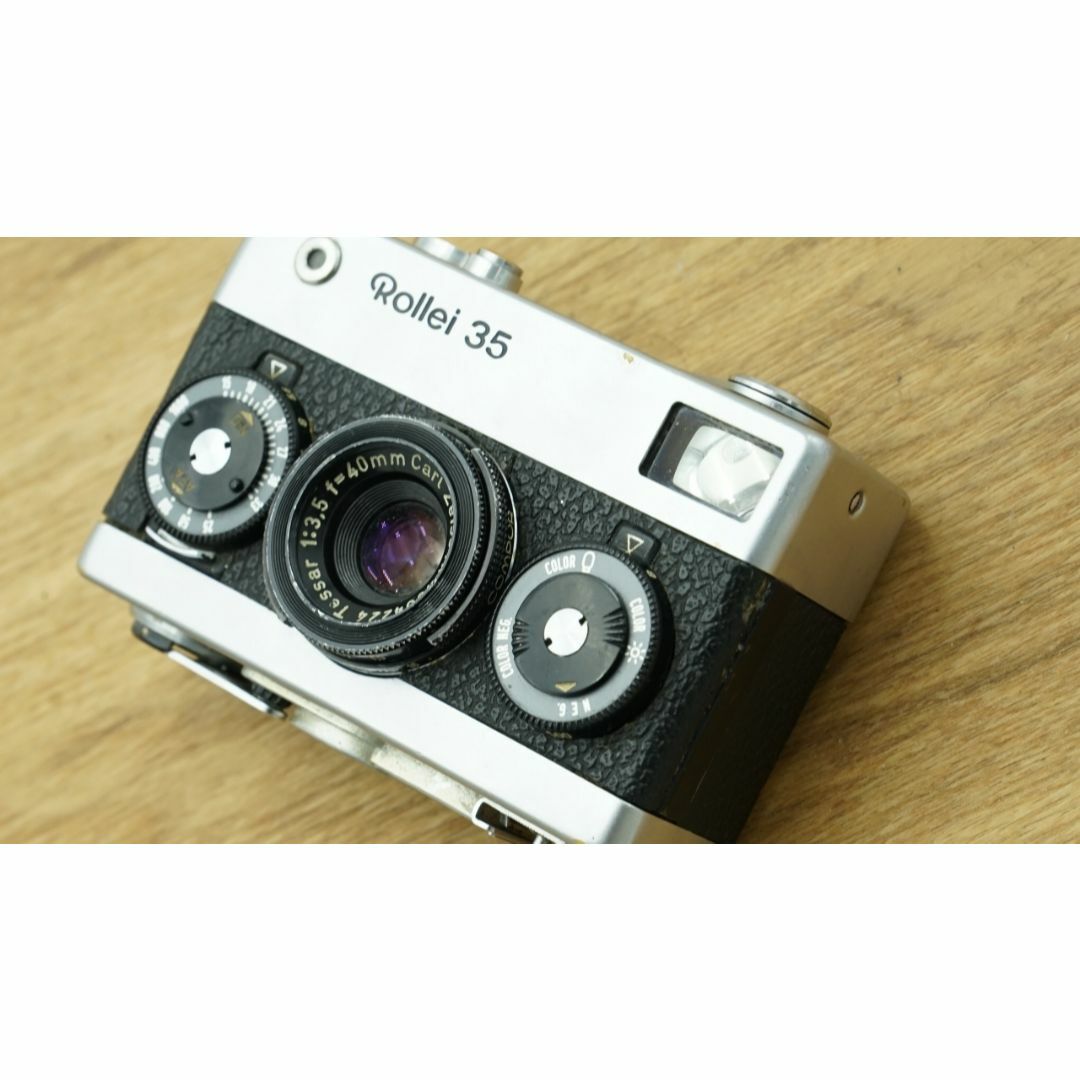 8323 やや訳アリ Rollei 35 露出計OK ドイツ製 シルバー-