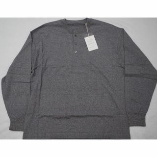 クレプスキュール(crépuscule )のcrepuscule - Henry Neck L/S (GREEN/2)(Tシャツ/カットソー(七分/長袖))