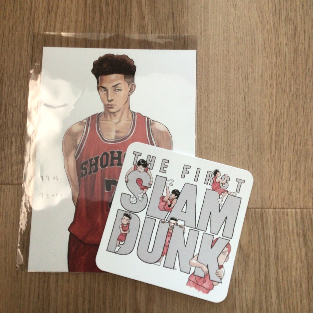 スラムダンク　映画特典　THE FIRST SLAM DUNK ポスターカード エンタメ/ホビーのアニメグッズ(その他)の商品写真