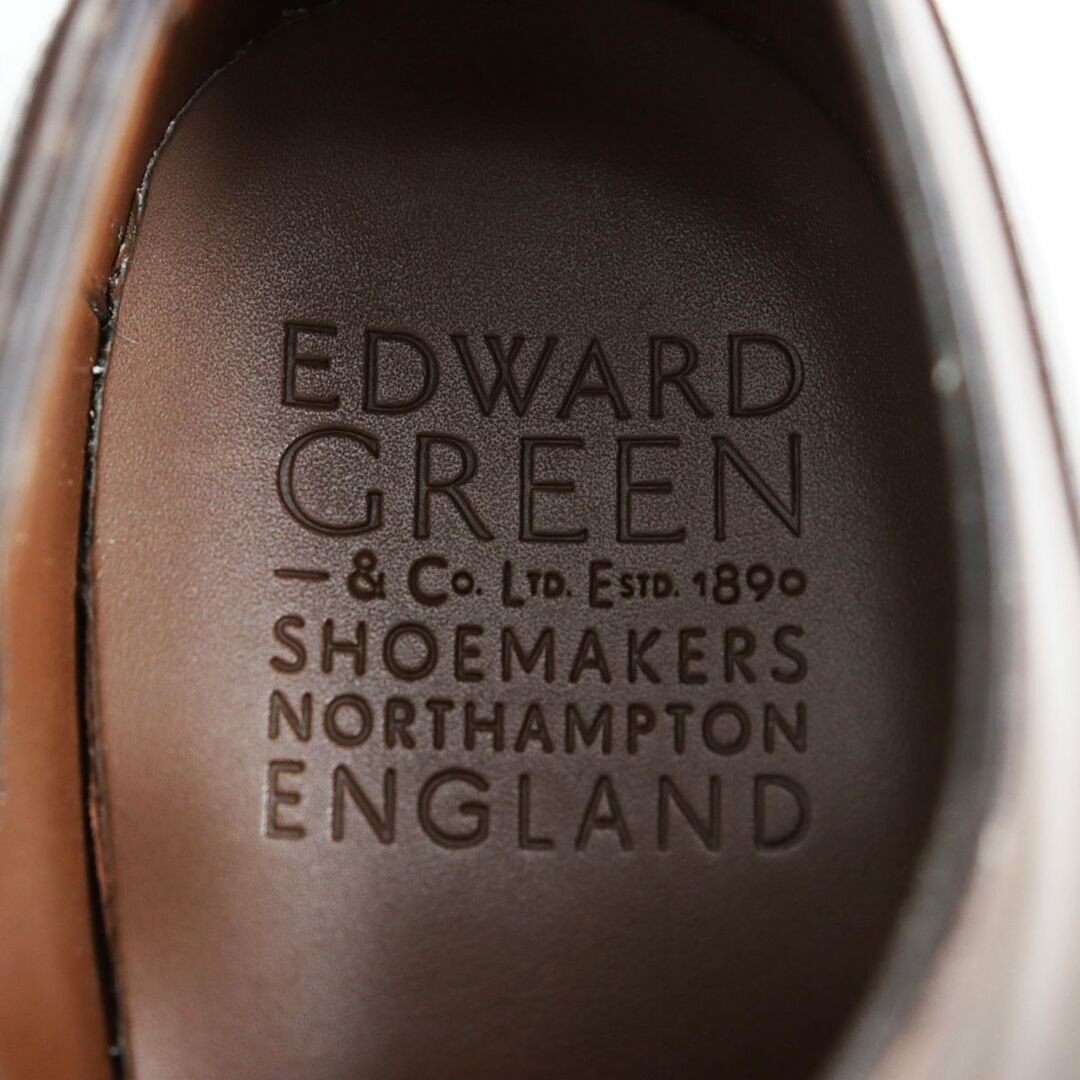 EDWARD GREEN(エドワードグリーン)の美品●EDWARD GREEN エドワードグリーン DOVER/ドーバー E32ラスト Uチップ レザーシューズ ダークオークアンティーク 6 1/2 英国製 メンズの靴/シューズ(その他)の商品写真