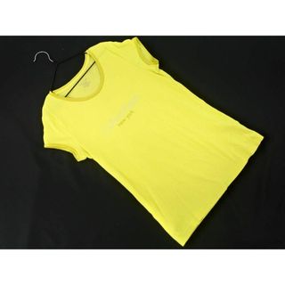 カルバンクライン(Calvin Klein)のCalvin Klein カルバンクライン ロゴ Tシャツ sizeXS/黄  ■◆ レディース(Tシャツ(半袖/袖なし))