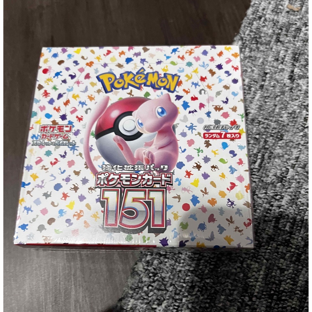 ポケモンカード151 BOX シュリンク付き