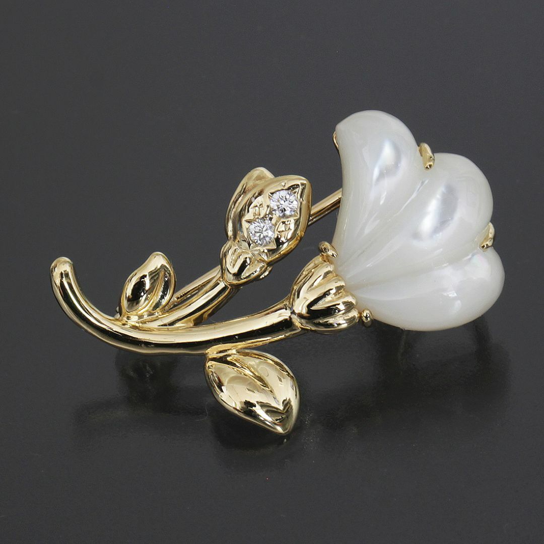 新品未使用品】TASAKI シェル ダイヤ ネックレストップ ブローチ tic