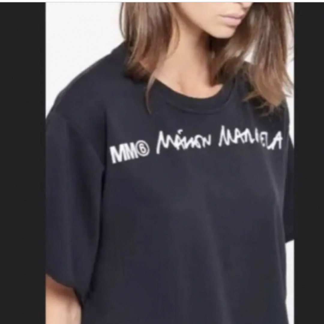 MM6(エムエムシックス)の新品未使用　MM6 メゾンマルジェラ　スウェット Tシャツ　XSサイズ レディースのトップス(Tシャツ(半袖/袖なし))の商品写真