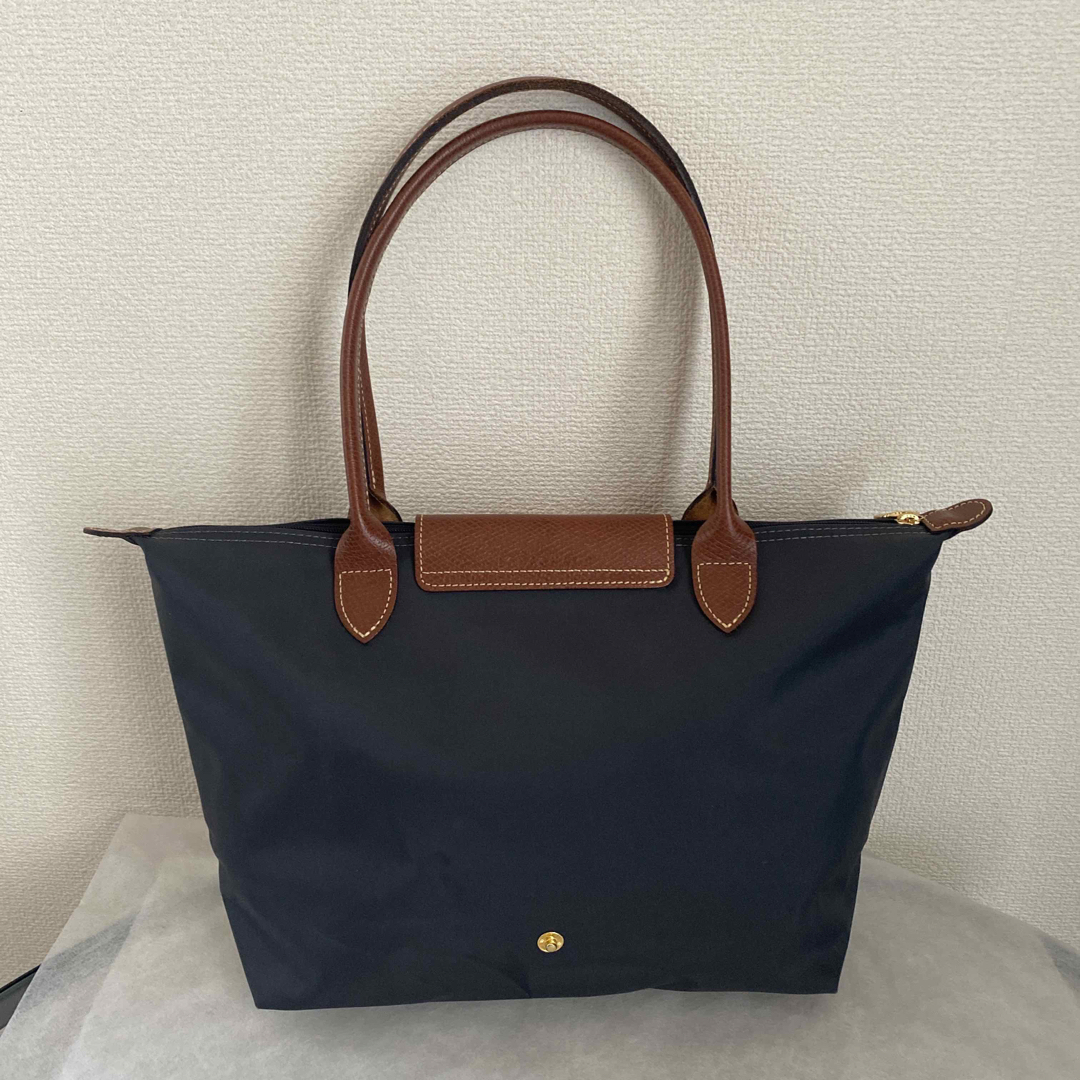 LONGCHAMP(ロンシャン)のロンシャン ル プリアージュ　S  ガンメタル　トートバッグ レディースのバッグ(トートバッグ)の商品写真