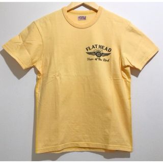 フラットヘッド(THE FLAT HEAD)のTHE FLAT HEAD（フラットヘッド ）プリント　 S/S 　Tシャツ 【中古】【007】(Tシャツ/カットソー(半袖/袖なし))