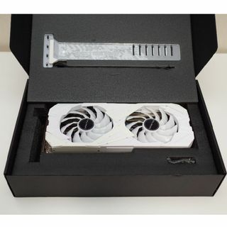 クロウトシコウ(玄人志向)の玄人志向 GeForce RTX3070Ti WHITEモデル(PCパーツ)