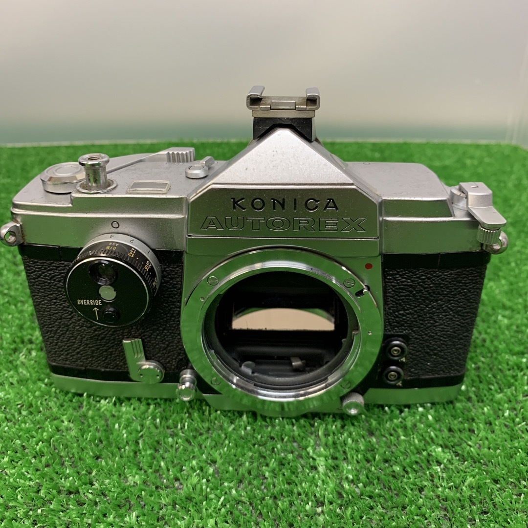 Konica autorex フィルムカメラ　フル、ハーフ切り替え　希少品