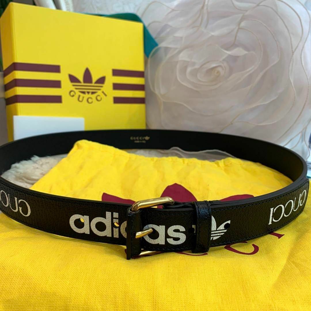 ☆新品☆GUCCIxADIDAS コラボ ベルト 702277 サイズ90