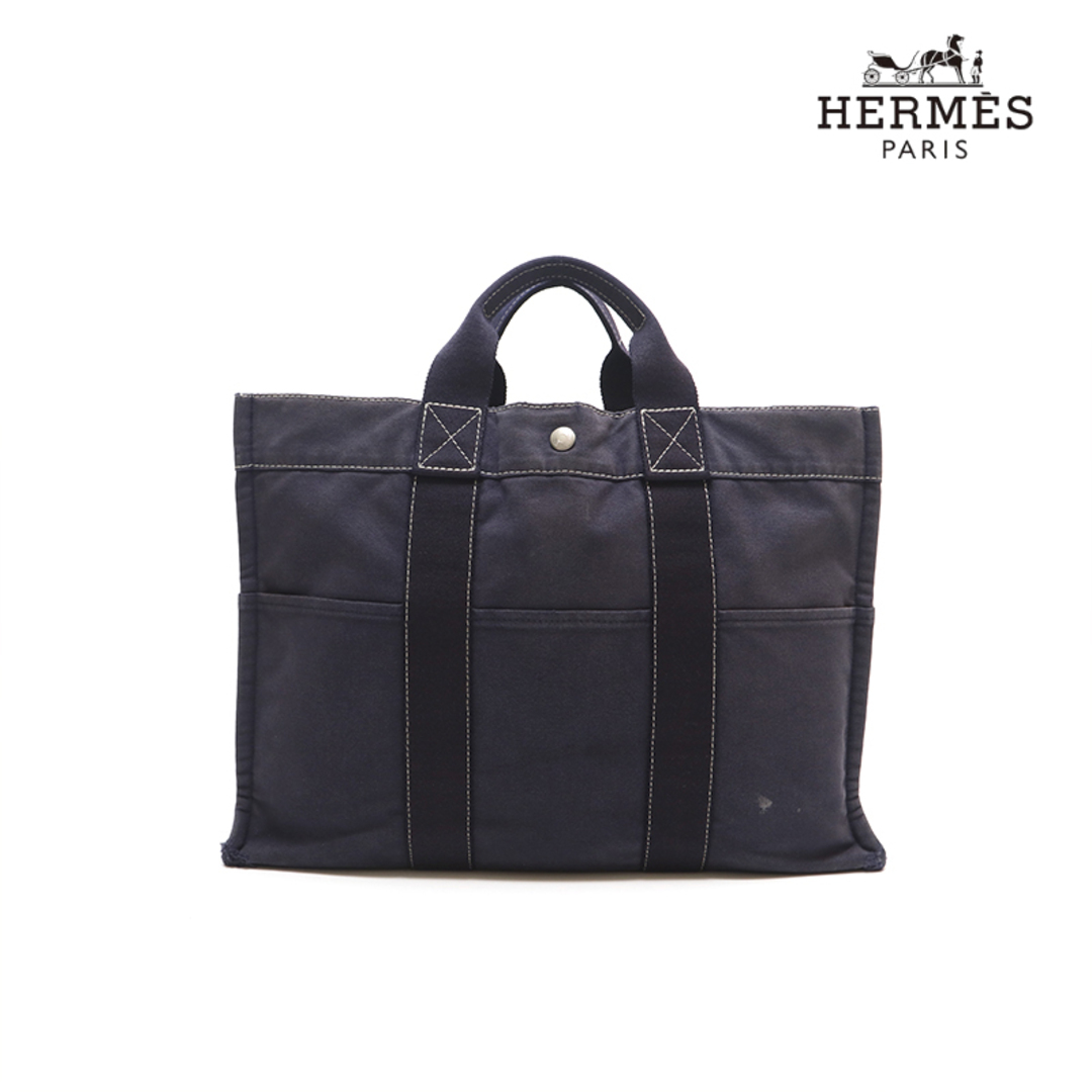 HERMES ドーヴィルPMミニ レッドトートバッグ