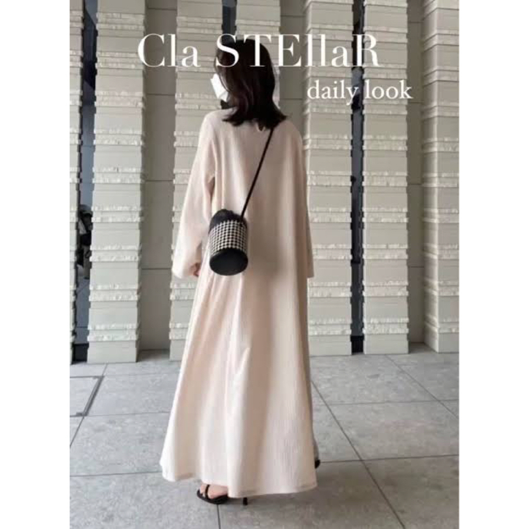 clastellar クラステラー DRAPE SOFT ONEPIECE-